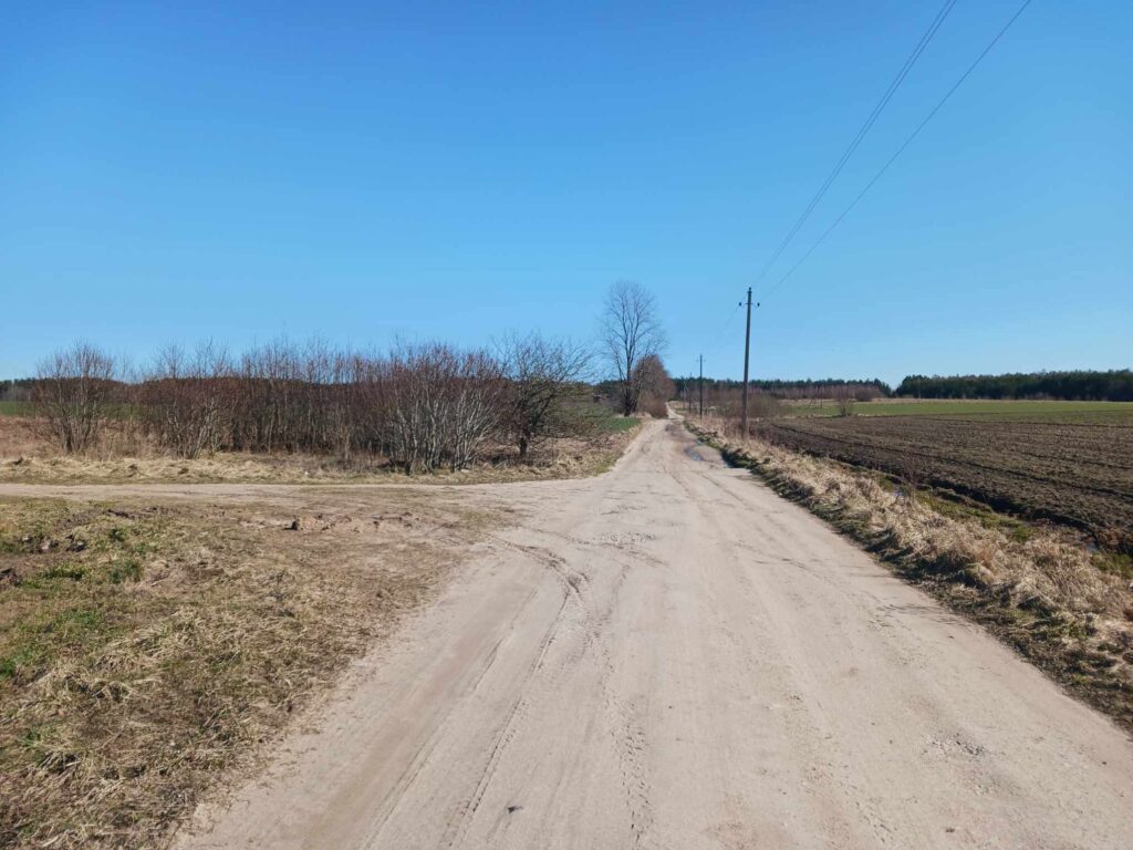 posūkis į gervių pievą