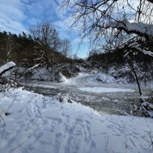 Ašva į Veiviržą. Žiema 2026